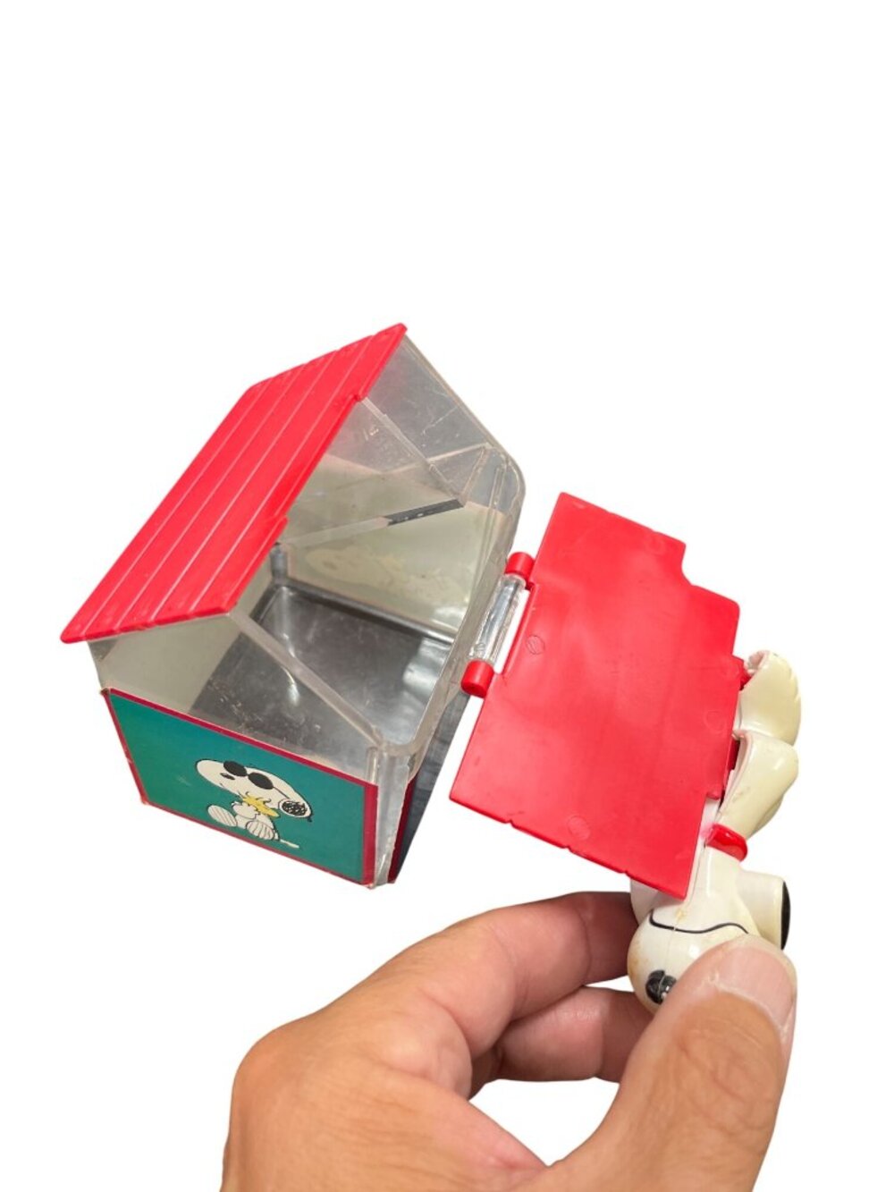 Snoopy Peanuts celebration Vintage dog house candy trinket container SKU 10-540 - Picture 6 of 8